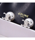 Cercei Celine Silver Pearl